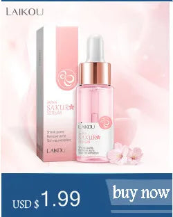 LAIKOU 17ML Japan Sakura Serum Vitamin C Nourish Essense Oil Control 24K Gold Serum Rose Blueberry Skin Care Smoothing Facecare