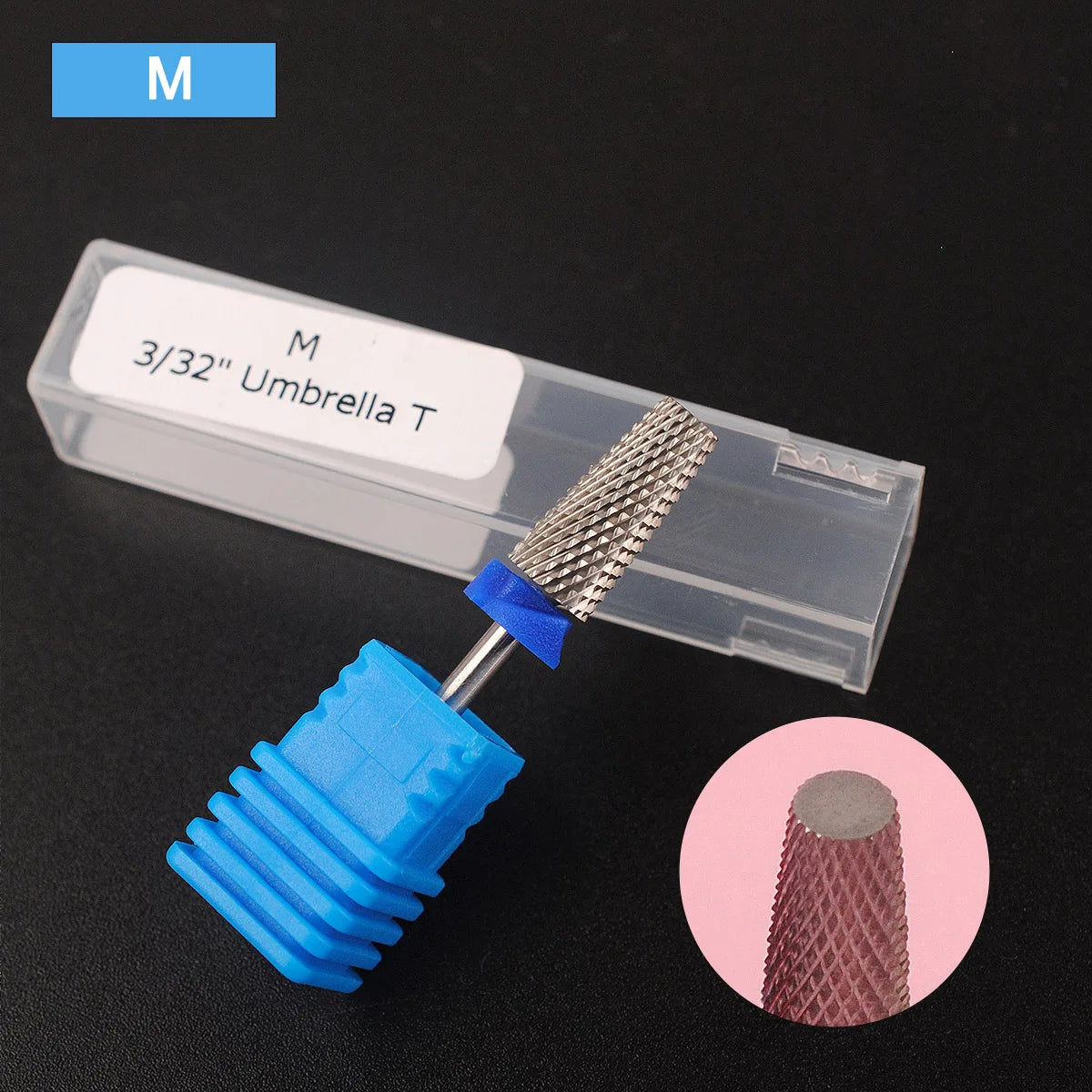 5 in 1 Nail Drill Bits Tungsten Steel Cross Teeth Manicure File Nail Cutter Acrylic or Hard Gel Nail Polish Remove Drill Bit