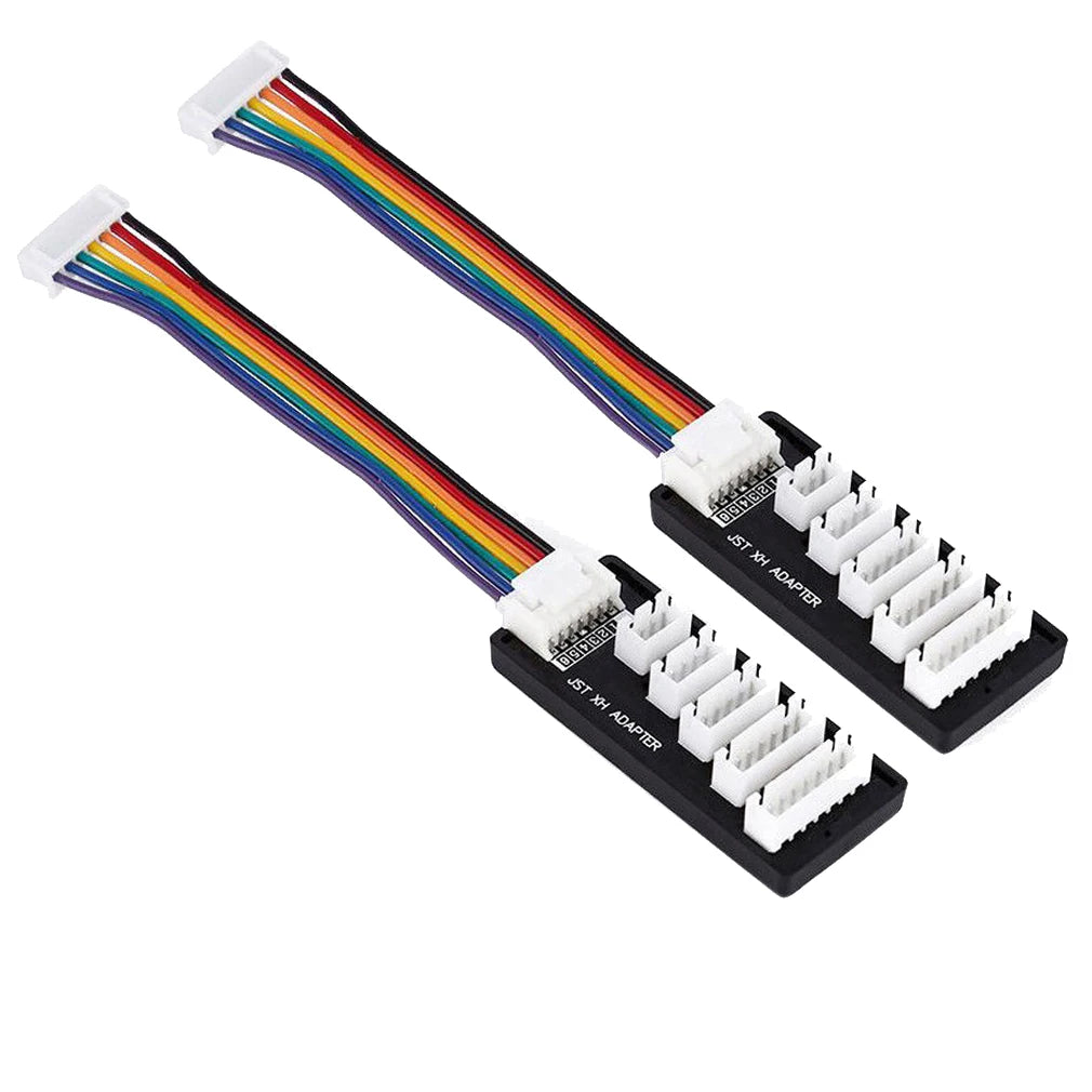 2 Pack JST-XH 2S-6S 3S Balance Charger Extend Expansion Board Adapter Converter for RC Car Truck Lipo Battery Charging