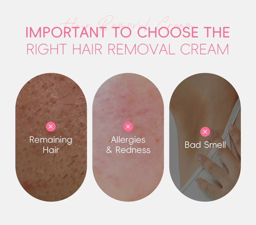 Sakura Hair Removal Cream Fast Painless Hair Growth Inhibitor Arm Armpit Legs Intimate Areas Permanent Depilatory for Men Woman