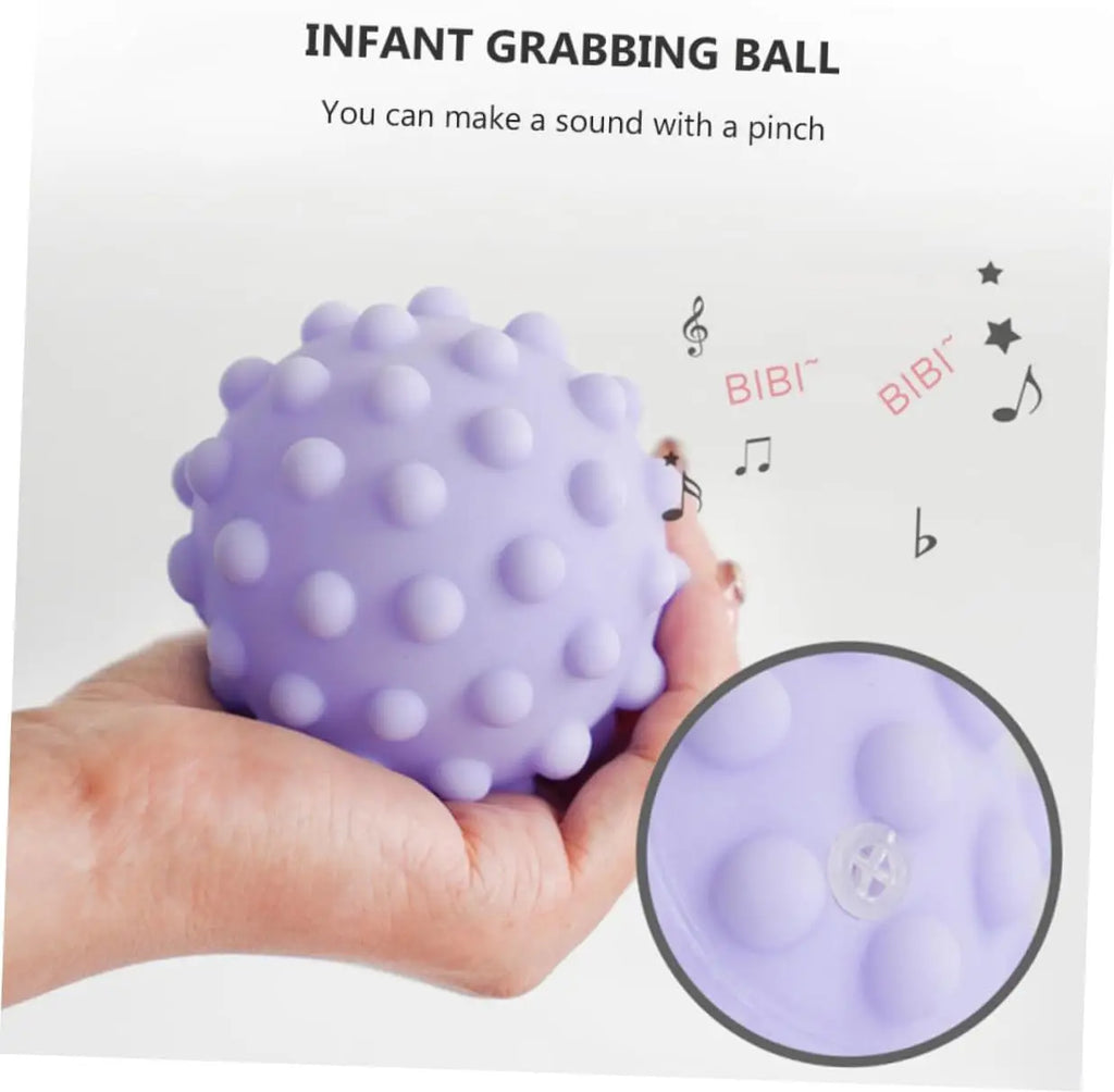 6 Pack Kids Sensory Balls, Baby Toys, Multi-Color Textured Sensory Balls, Soft Textured Massage Ball Set