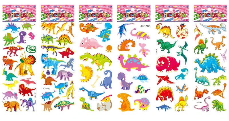 40 Sheets 3D Stickers for Kids Toddlers Puffy Stickers Variety Pack for Scrapbooking Bullet Journal Toys for Children Girls Boy