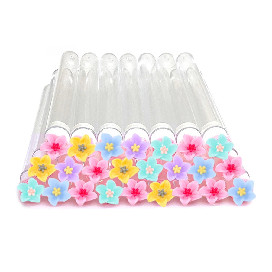 10/50pcs Eyelash Brush Tubes Reusable Mascara Wand Eyebrow Brush Tube Dust-Proof Mascara Sticks Applicators Makeup Brush LAUKISS